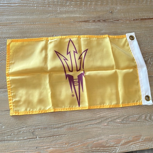 Arizona State Sun Devils Pitchfork Flag or Banner - Picture 4 of 6